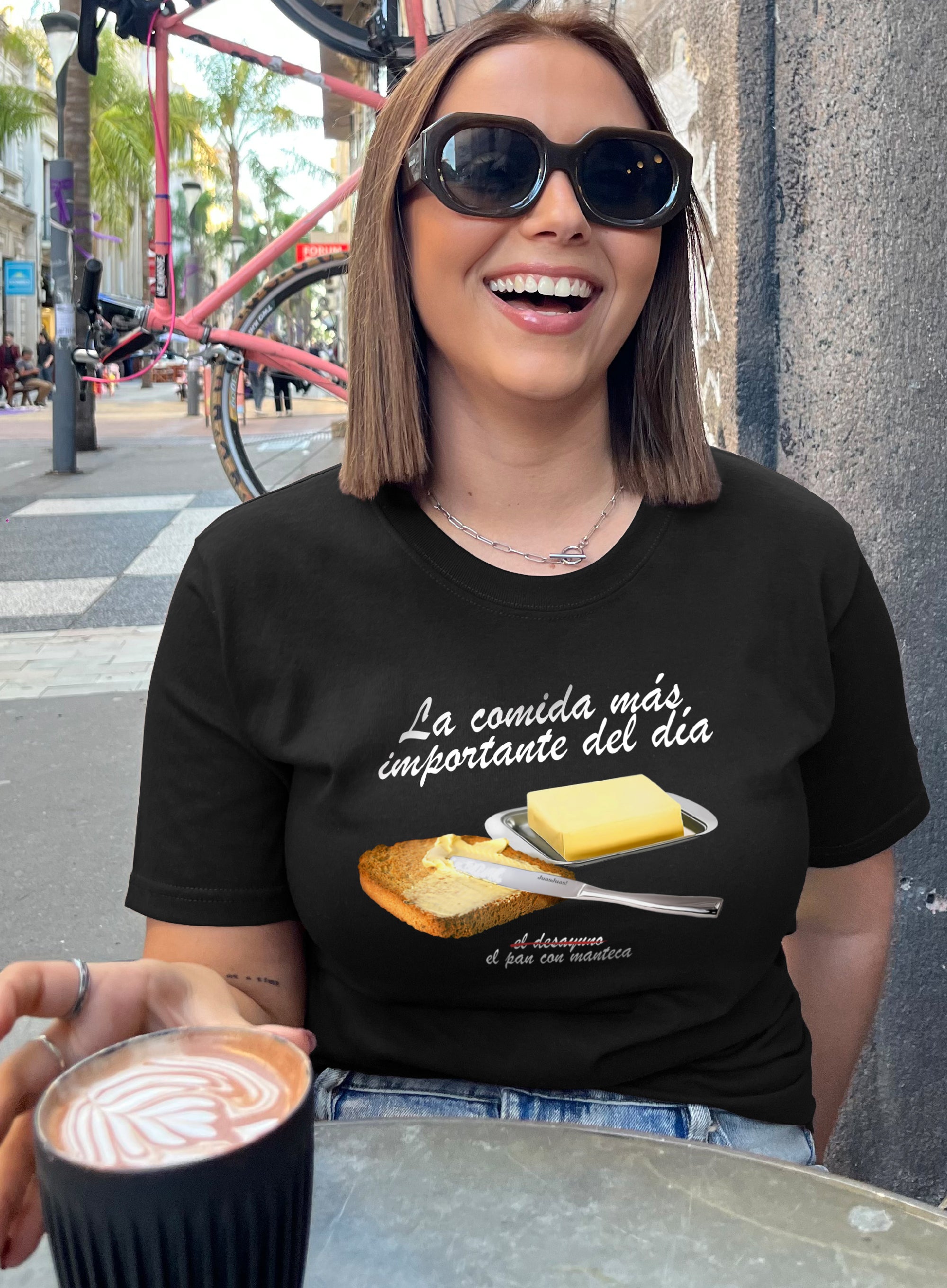 Remera "Pan con manteca"