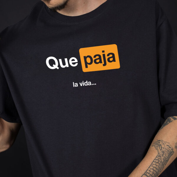 Remera "Que paja" - Imagen 2